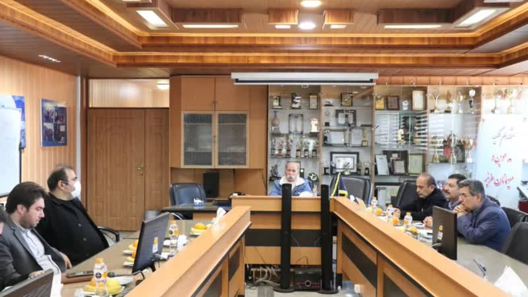 حضور مدیرکل دفتر ارزیابی انطباق انرژی و محیط زیست کشور در شرکت خالص سازان
