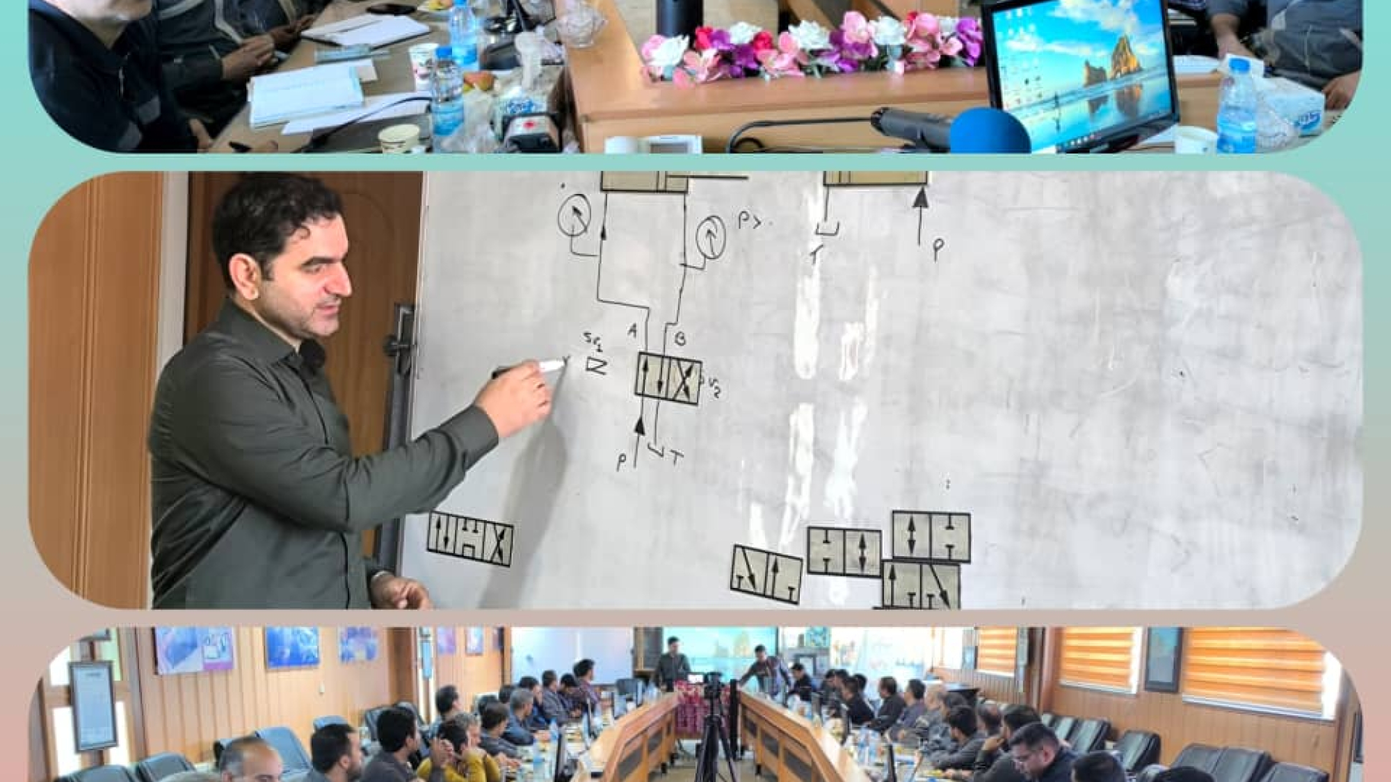 دوره تخصصی نگهداری و تعمیرات سیستمهای هیدرولیک و پنوماتیک در شرکت خالصسازان برگزار شد .