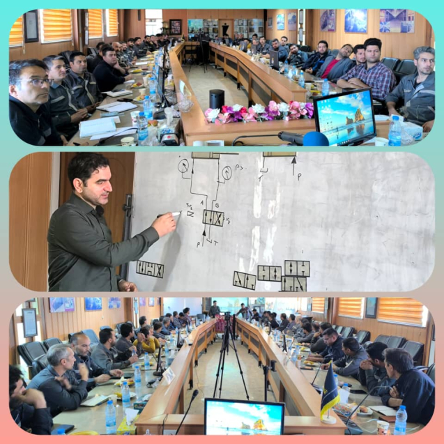 دوره تخصصی نگهداری و تعمیرات سیستمهای هیدرولیک و پنوماتیک در شرکت خالصسازان برگزار شد .