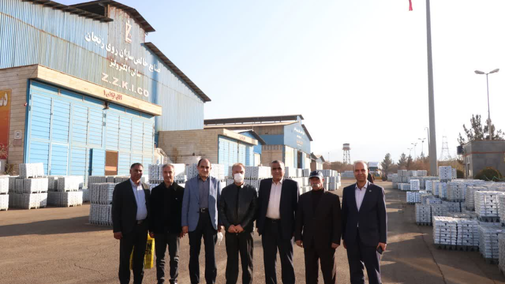 بازدید رئیس اتاق بازرگانی ، صنایع ، معادن و کشاورزی زنجان و هیئت تجار از شرکت خالص سازان