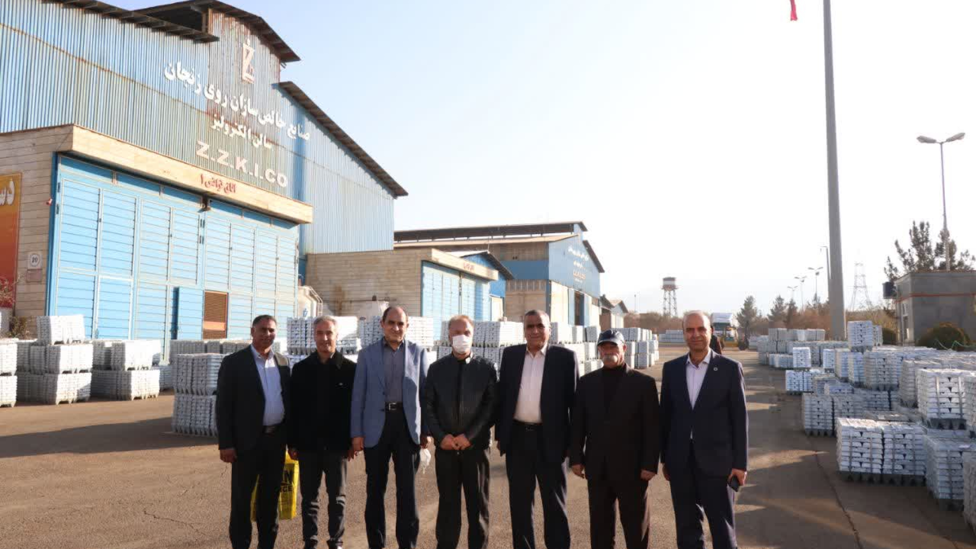 بازدید رئیس اتاق بازرگانی ، صنایع ، معادن و کشاورزی زنجان و هیئت تجار از شرکت خالص سازان